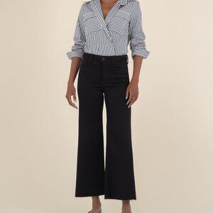 Kut from the Kloth Meg High Rise Wide Leg - 10 / Black